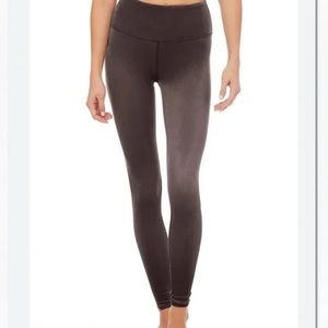 ALO velvet high waisted leggings